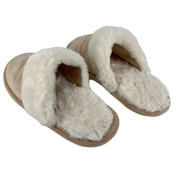 SOFT SURROUNDINGS Size S Cozy Feel Slippers Slides Scuffs Slip-On - Picture 3 of 9